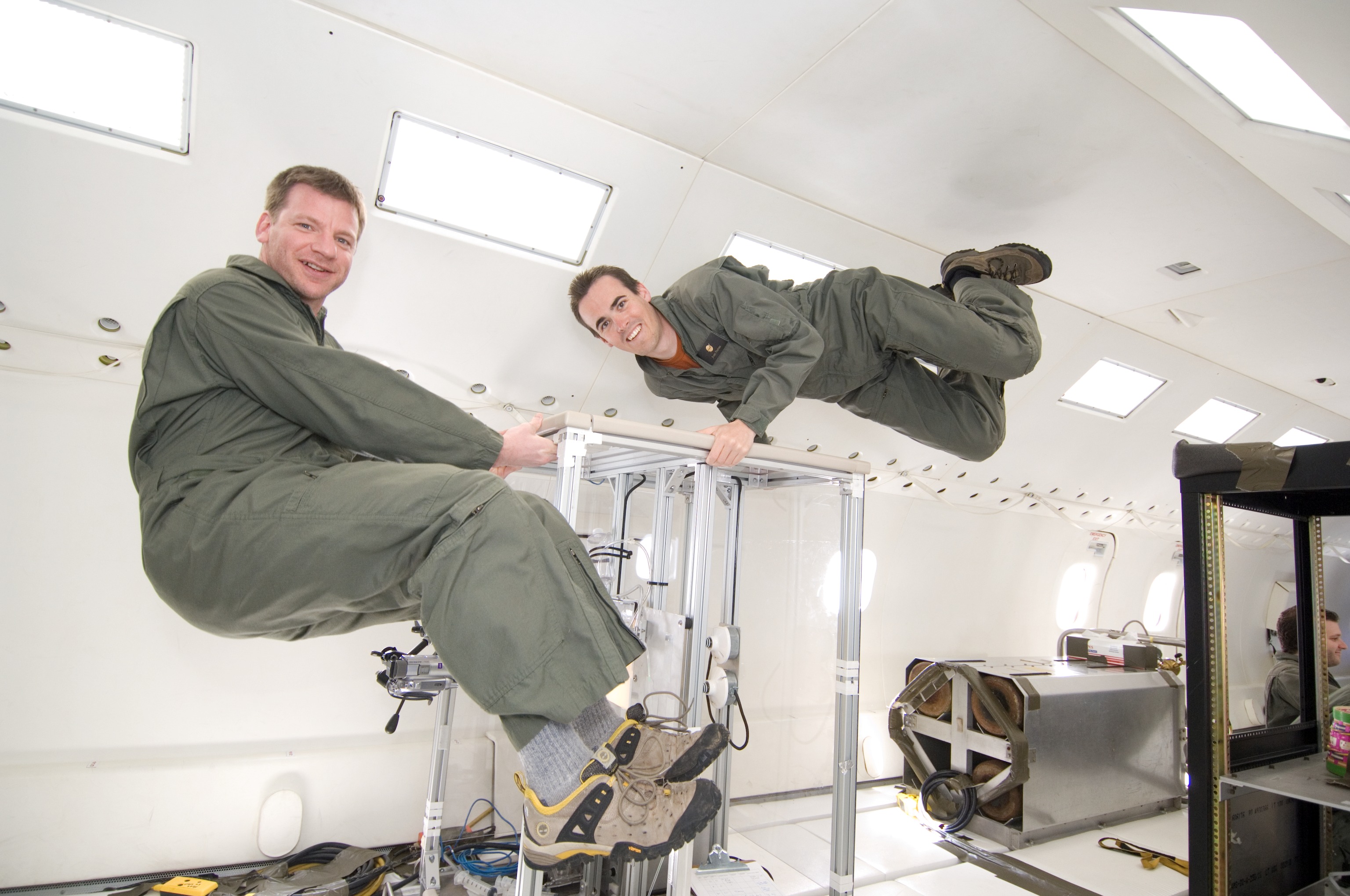 NASA Reduced Gravity Aircraft — the Vomit Comet